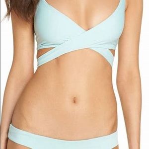Turquoise Chloe Wrap L-Space Bikini size small